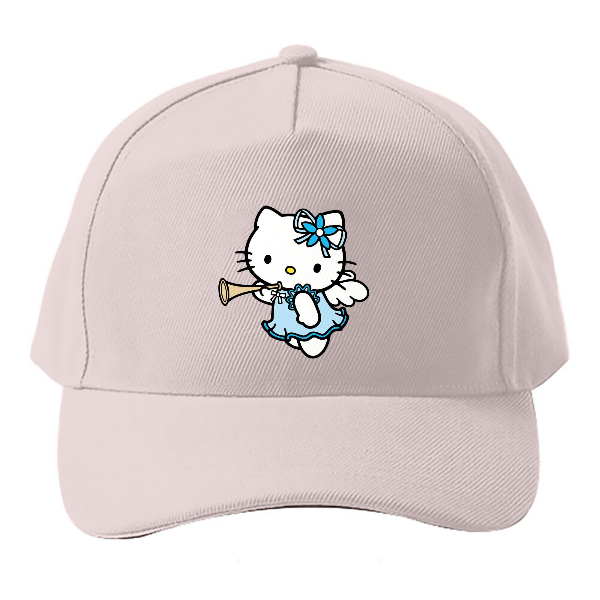 （画像用） Hello Kitty ハローキティ ベースボールキャップ 綿100％ 男女兼用 帽子 スポーツ